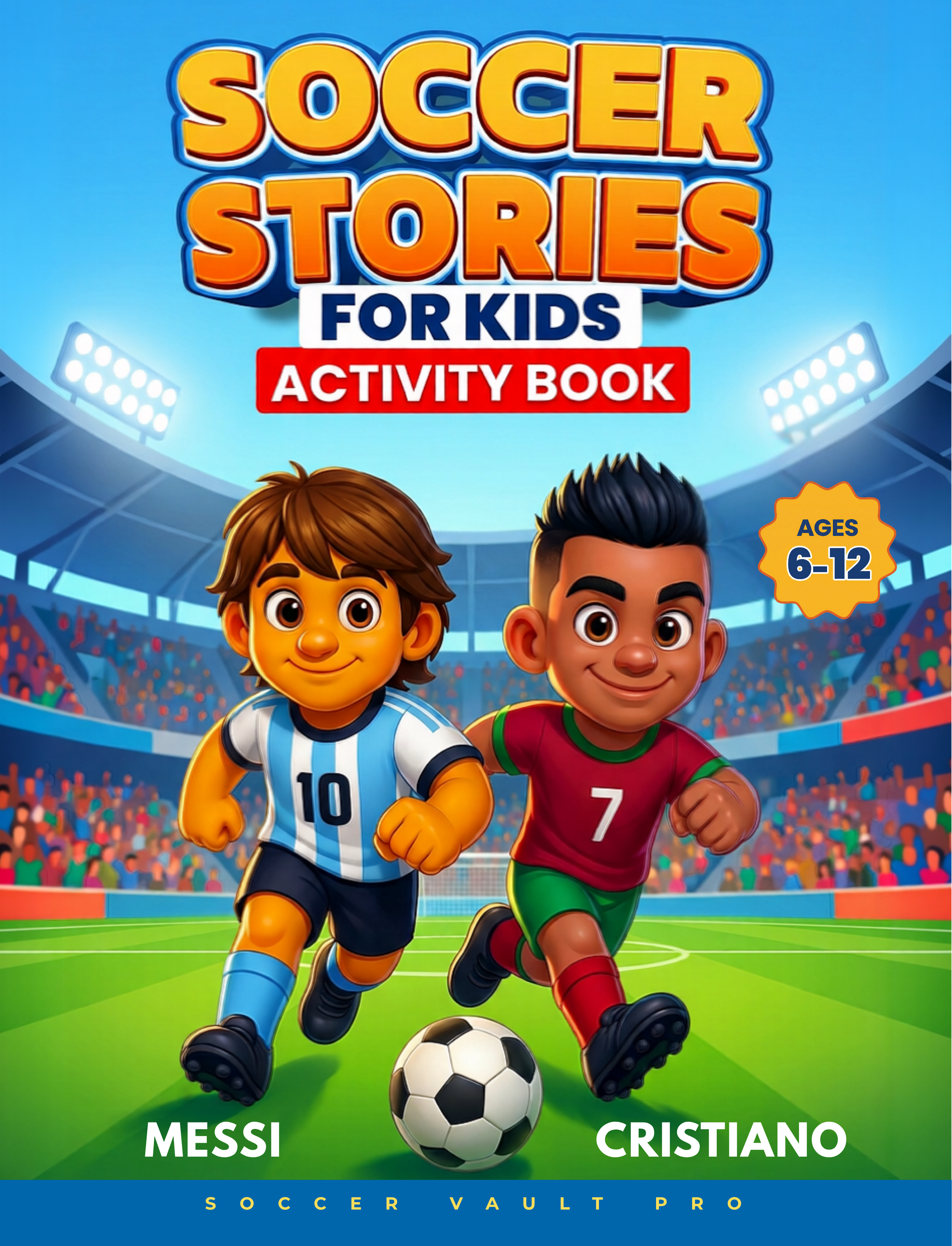 Messi vs Cristiano Book Cover